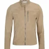 Goosecraft. Lederjacke GC Galion Biker Linen 16