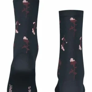 ESPRIT Socken, Floral, Für Damen 6120 MARINE 9