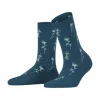 ESPRIT Socken, Floral, Für Damen 6567 VENICE NIGHT 19