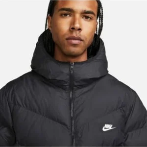 NIKE SPORTSWEAR Parka NSW Storm Fit Windrunner Reißverschluss,Reißverschluss-Tasche PrimaLoft®,Storm-FIT Herren Black-black-sail 15