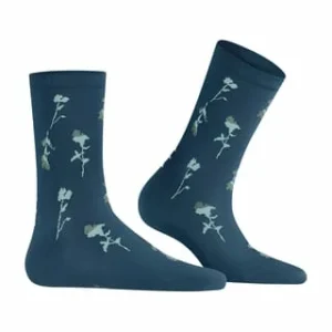 ESPRIT Socken, Floral, Für Damen 6567 VENICE NIGHT 15