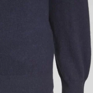 GALERIA Pullover, Langarm, Troyer, Uni, Für Herren Navy 16