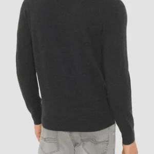 GALERIA Cashmere Pullover, Rundhals, Für Herren ANTHRACITE 12