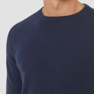 GALERIA Cashmere Pullover, Rundhals, Für Herren NAVY 14