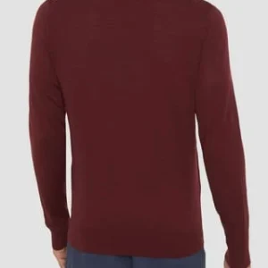 GALERIA Pullover, V-Ausschnitt, Für Herren BRICK RED MARL 11