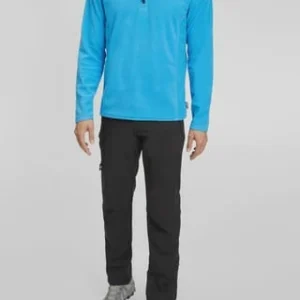 Moorhead Fleeceshirt, Stehkragen, Langarm, Für Herren BRILLIANT BLUE 18