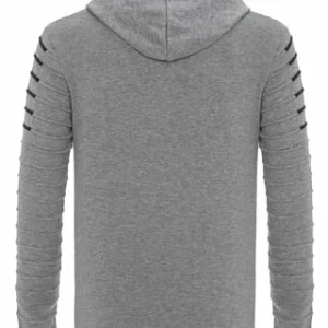 CIPO & BAXX® Strickpullover Mit Kuscheliger Kapuze GREY 25