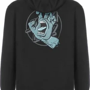 SANTA CRUZ Hoodie Opus Hand Overlay Schwarz 6