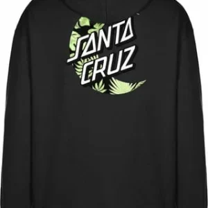 SANTA CRUZ Hoodie Cabana Moon Dot Schwarz 6