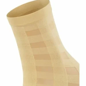 FALKE Kurzsocken, 30 Den, Transparente Einsätze, Für Damen 1025 MIMOSA 13