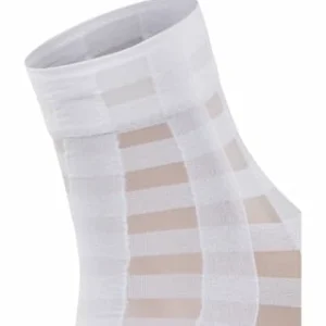 FALKE Kurzsocken, 30 Den, Transparente Einsätze, Für Damen 2040 OFF-WHITE 13