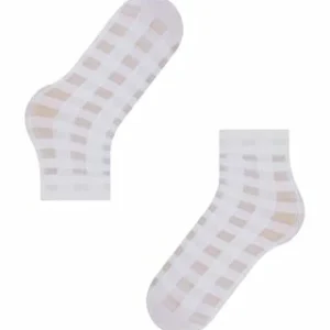 FALKE Kurzsocken, 30 Den, Transparente Einsätze, Für Damen 2040 OFF-WHITE 15