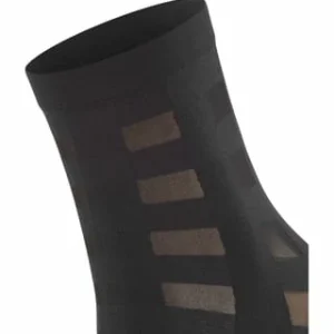 FALKE Kurzsocken, 30 Den, Transparente Einsätze, Für Damen 3009 BLACK 13