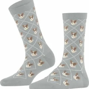 Burlington Kurzsocken “Welsh Corgi”, Print, Für Damen 3290 SILVER 9