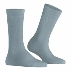 Burlington Socken, Rautenstruktur, Für Damen 3710 BLUE SMOG 11