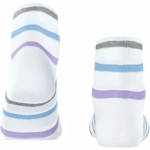 Burlington Socken, “Rib Stripe”, Für Damen 2000 WHITE 7