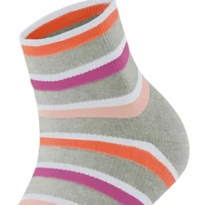 Burlington Socken “Rib Stripe”, Gestreift, Für Damen 3820 STORM GREY 10