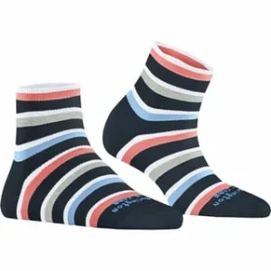 Burlington Socken, “Rib Stripe”, Für Damen 6120 MARINE 9