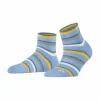 Burlington Socken, “Rib Stripe”, Für Damen 6534 SKY BLUE 13