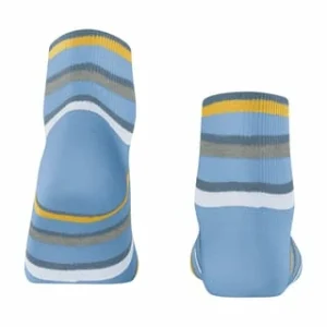 Burlington Socken, “Rib Stripe”, Für Damen 6534 SKY BLUE 7