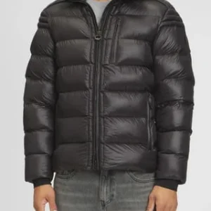 WELLENSTEYN Steppjacke, Uni, Kapuze, Für Herren SCHWARZ 10