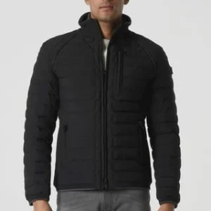 WELLENSTEYN Steppjacke, Stehkragen, Uni, Für Herren SCHWARZ 13