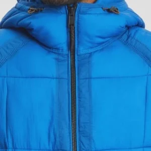 BOSS Winterjacke, Winddicht, Kapuze, Für Herren 429 MEDIUM BLUE 14