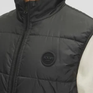 JOOP! Steppweste, Reißverschluss, Logo-Detail, Für Herren BLACK 14