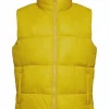 ESPRIT Steppweste, Stehkragen, Für Herren E765 DUSTY YELLOW 25