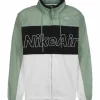 NIKE Jacke Air Grün/ Weiß/ Schwarz 11