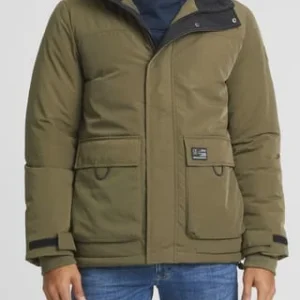 Qs Winterjacke, Verdeckter Reißverschluss, Regular Fit, Für Herren 7934 FOREST NIG 10