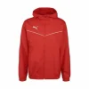 PUMA® TeamRISE Allwetterjacke Herren Rot/ Weiß 13